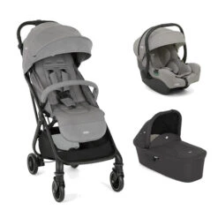 Poussette TRIO Tourist + I-gemm 3 Pebble + Nacelle Ramble Shale - JOIE