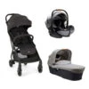 Joie Pack Trio Poussette Tourist Shale + Siège Auto I-level Recline Signature Carbon + Nacelle Ramble Signature Xl Carbon -Joie Soldes Boutique ji041233728