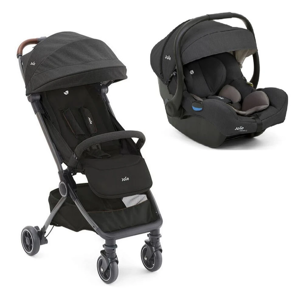 Joie Pack Duo Poussette Pact Flex Shale + Siège Auto I-gemm 3 Shale 3 Joie Pack Duo Poussette Pact Flex Shale + Siège Auto I-gemm 3 Shale