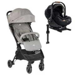 Joie Pack Duo Poussette Pact Flex Pebble + Siège Auto I-level Recline Signature Eclipse