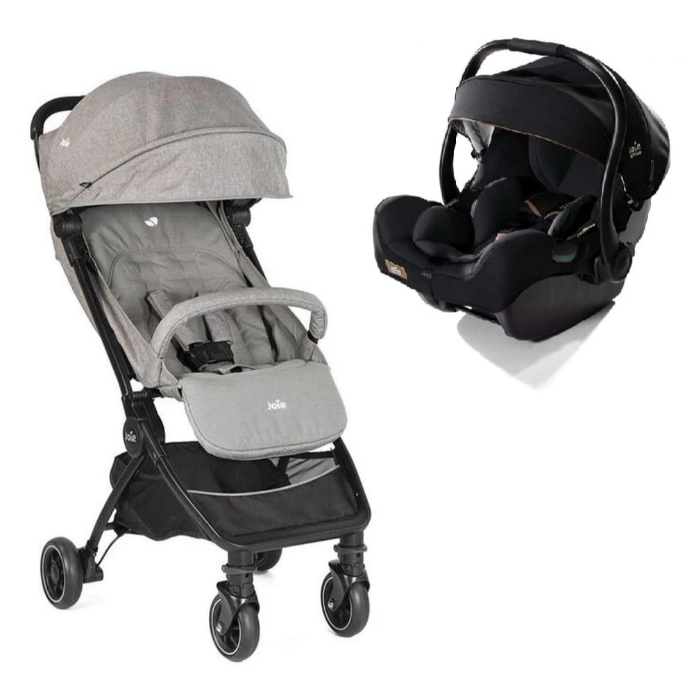 Joie Pack Duo Poussette Pact Flex Pebble + Siège Auto I-jemini Signature Eclipse 3 Joie Pack Duo Poussette Pact Flex Pebble + Siège Auto I-jemini Signature Eclipse