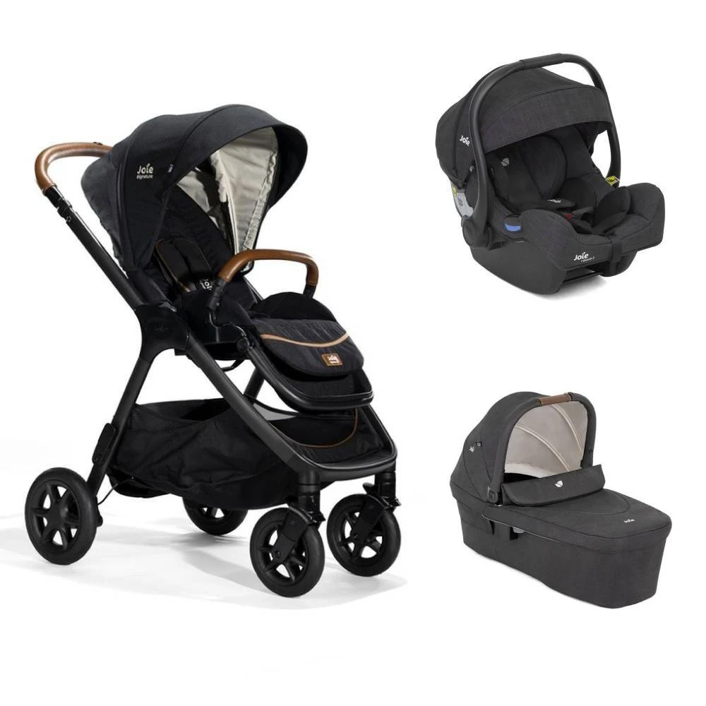Joie Pack Trio Poussette Finiti Signature Eclipse + Siège Auto I-gemm 3 Pavement + Nacelle Ramble Signature Xl Eclipse 3 Joie Pack Trio Poussette Finiti Signature Eclipse + Siège Auto I-gemm 3 Pavement + Nacelle Ramble Signature Xl Eclipse