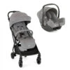 Joie Pack Duo Poussette Tourist Pebble + Siège Auto I-snug 2 Pebble -Joie Soldes Boutique ji041256307