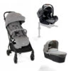 Joie Pack Trio Poussette Tourist Pebble + Siège Auto I-level Recline Signature Carbon + Nacelle Ramble Signature Carbon -Joie Soldes Boutique ji041256376
