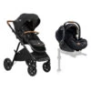 Joie Pack Duo Poussette Aeria Eclipse + Siège Auto I-level Recline Eclipse -Joie Soldes Boutique ji041259160