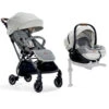 Joie Pack Duo Poussette Tourist Oyster + Siège Auto I-level Recline Oyster -Joie Soldes Boutique ji041259238