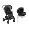 Joie Pack Duo Poussette Chrome Shale + Siège Auto I-level Recline Eclipse -Joie Soldes Boutique ji041259375