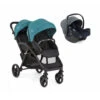Joie Pack Duo Poussette Evalite Double Capri + Siège Auto I-snug 2 Lagoon -Joie Soldes Boutique ji041277393