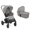 Joie Pack Duo Poussette Chrome Pebble + Nacelle Chrome Pebble -Joie Soldes Boutique ji041285371