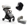 Joie Pack Duo Poussette Parcel Signature Oyster + Siège Auto I-jemini Eclipse + Nacelle Ramble Signature Oyster -Joie Soldes Boutique ji041293116